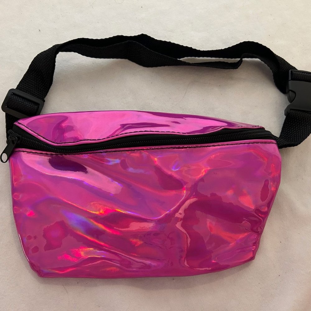 Pink Iridescent Fanny Pack